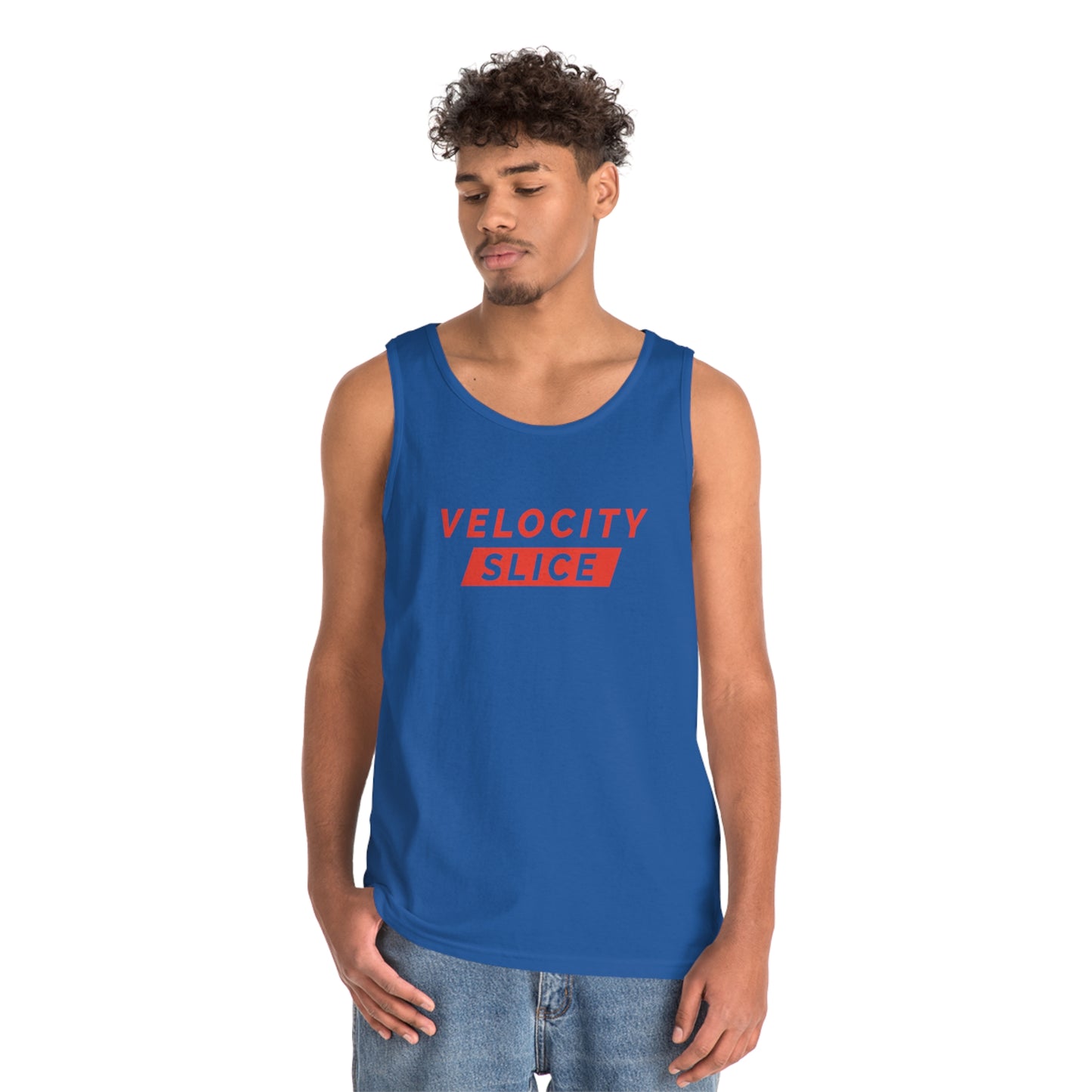 Velocity Slice Heavy Cotton Tank Top