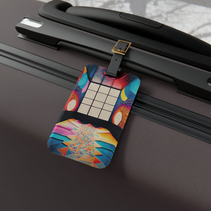 Abstract Luggage Tag 2