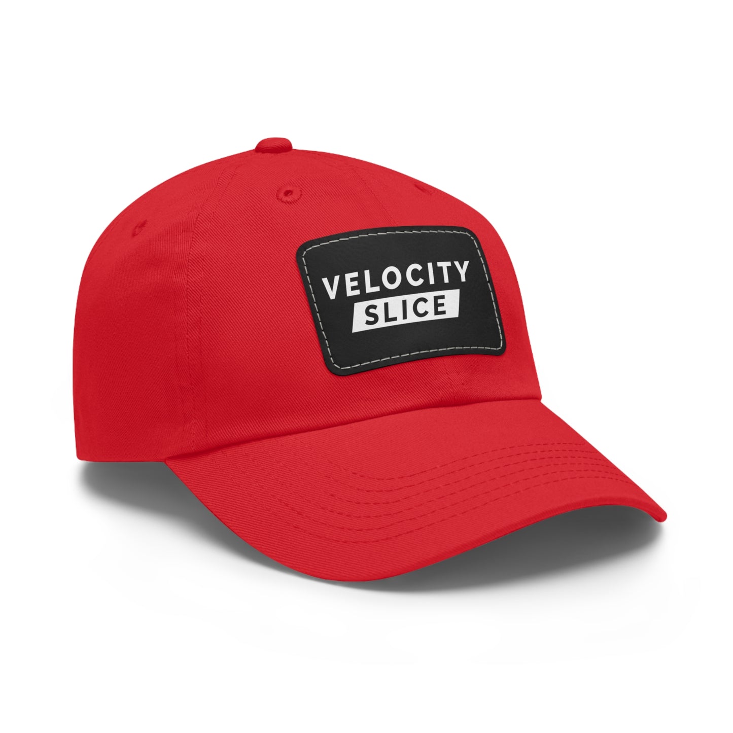 Velocity Slice Hat with Leather Patch