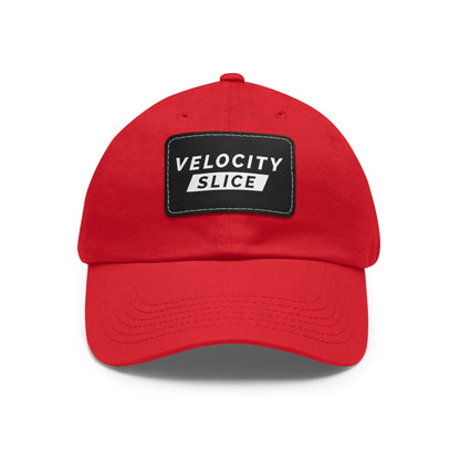 Velocity Slice Hat with Leather Patch