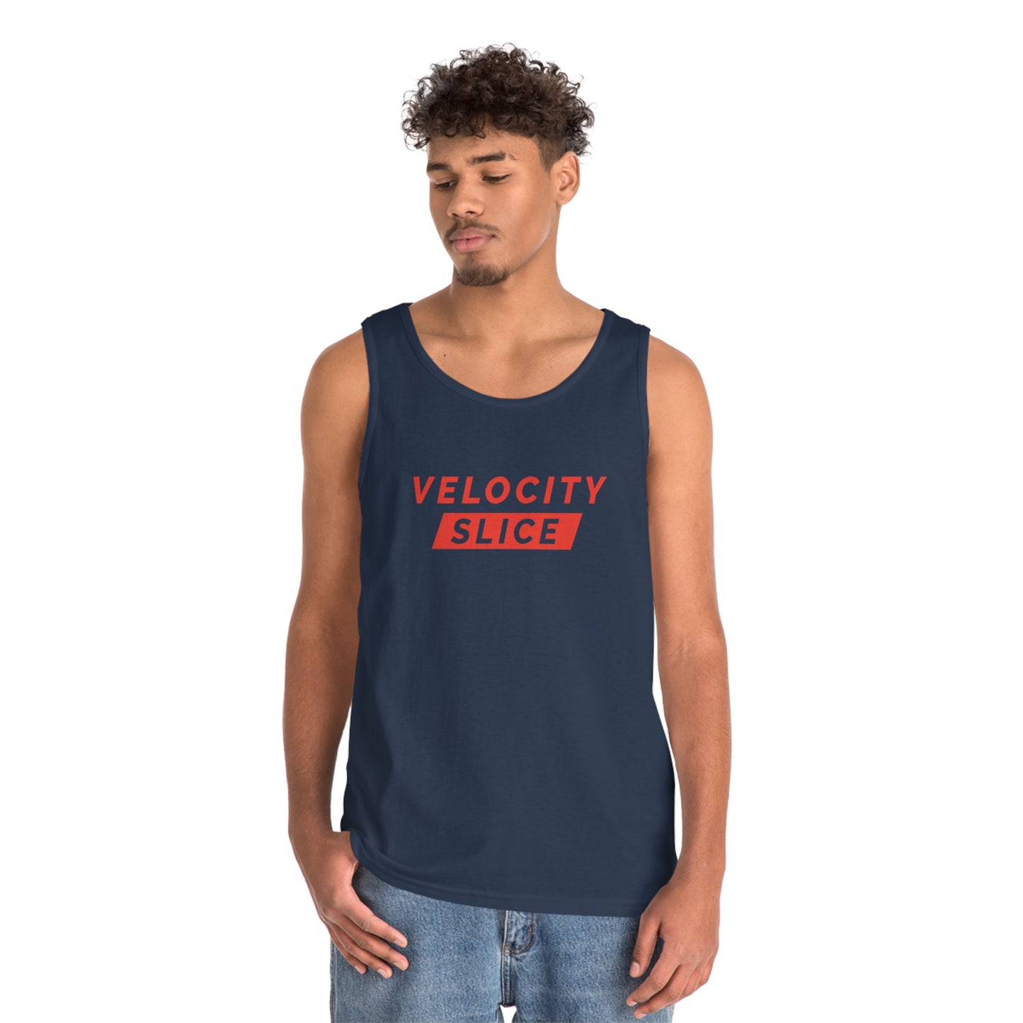 Velocity Slice Heavy Cotton Tank Top