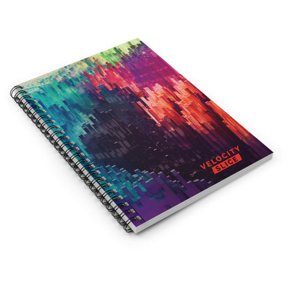 Velocity Slice Spiral Notebook - Ruled Line