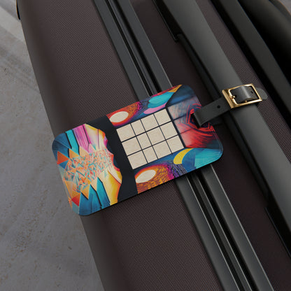 Abstract Luggage Tag 2