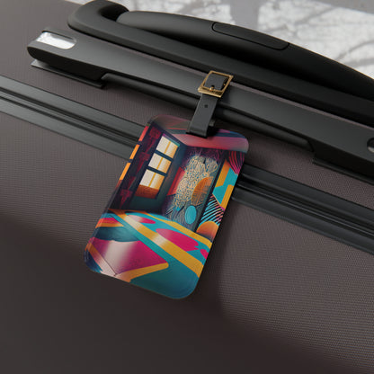 Abstract Luggage Tag 3