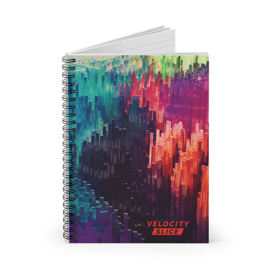 Velocity Slice Spiral Notebook - Ruled Line