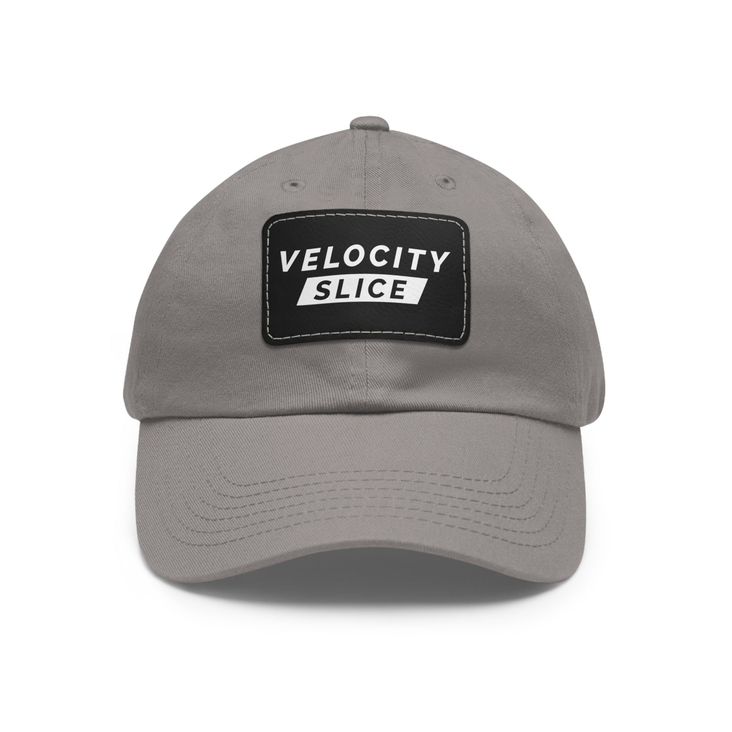 Velocity Slice Hat with Leather Patch